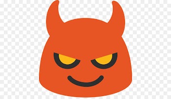 Emoji Devil Emoticon Smiley - screaming skull 