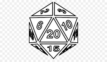 Emoji Discord d20 System Text messaging Dice - Emoji 