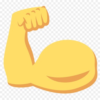 Emoji domain Biceps Muscle Arm - Emoji 