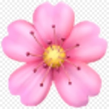 Emoji domain Flower Sticker - Emoji 
