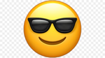 Emoji domain Sunglasses Emoticon T-shirt - Emoji 