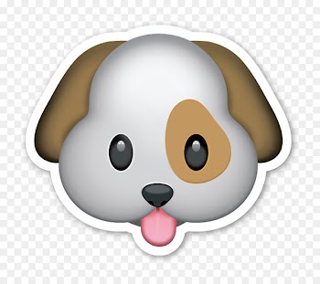 Emoji Emoticon Dog Smiley WhatsApp - Emoji 