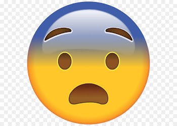 Emoji Emoticon Icon - Embarrassed expression 