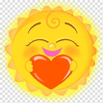 Emoji Emoticon Smiley Sticker Heart, good morning greetings transparent background PNG clipart
