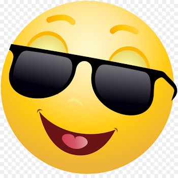 Emoji Emoticon Smiley Sunglasses Clip art - faces 