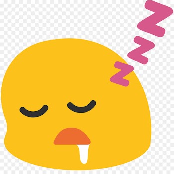Emoji Emoticon Smiley T-shirt Sleepy - Emoji 