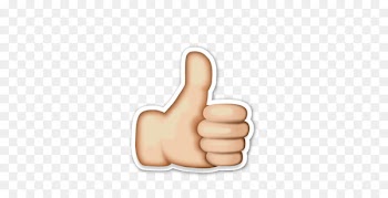 Emoji Emoticon Thumb signal - Emoji 