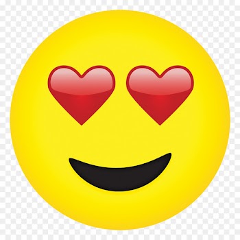 Emoji Eye Heart Face Smiley - blushing emoji 