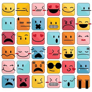 Emoji face character | Free stock vector - 2126