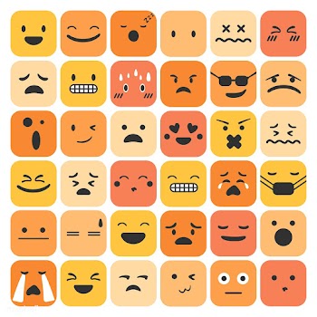 Emoji face character | Free stock vector - 2136