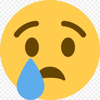 Emoji Facebook Emoticon Death Sadness - crying emoji 