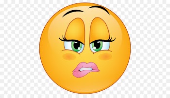 Emoji Flirting Sticker Emoticon - flirty 
