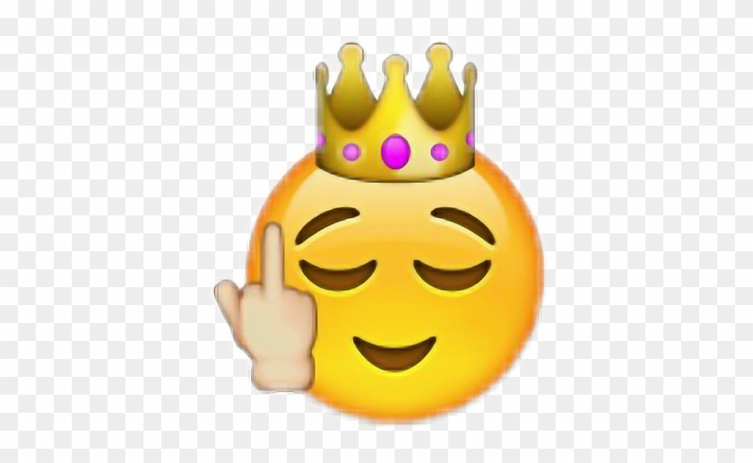 Emoji Fuck Emoticon Iphone Apple - Told You So Emoji