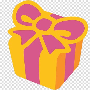 Emoji Gift Sticker, Emoji transparent background PNG clipart