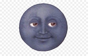 Emoji Heads For Sale Moon WhatsApp Google - Emoji 