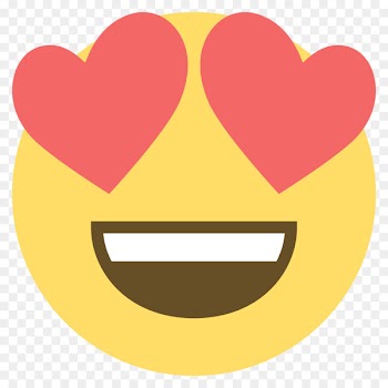 Emoji Heart Eye Smiley - Lewd expression 