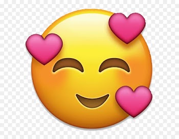 Emoji Heart Love Sticker Smiley - emoticon 