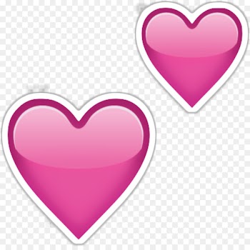 Emoji Heart Sticker Emoticon - Emoji 