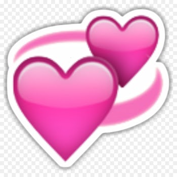 Emoji Heart Sticker iPhone - hand emoji 