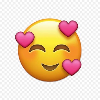 Emoji Heart Sticker Love Emoticon - LOVE 
