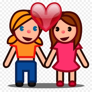 Emoji Holding hands Woman Clip art - two 