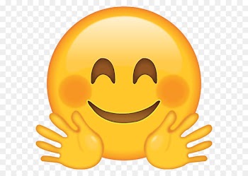 Emoji Hug Emoticon - Emoji Face PNG Transparent Image 