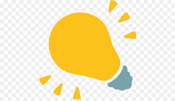 Emoji Incandescent light bulb Lighting Electricity - electric light 
