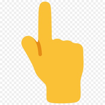 Emoji Index finger Index finger Hand - fingers 