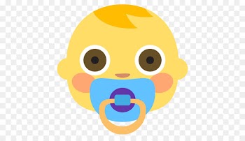 Emoji Infant Child Sticker Pacifier - Emoji 