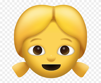 Emoji Ios10 Smileys Source - Emoji Girl, HD Png Download - 640x616 ...