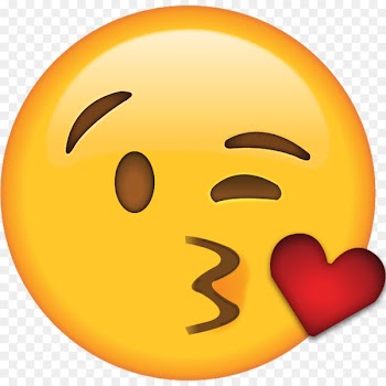 Emoji Kiss Smiley Flirting Love - kiss 