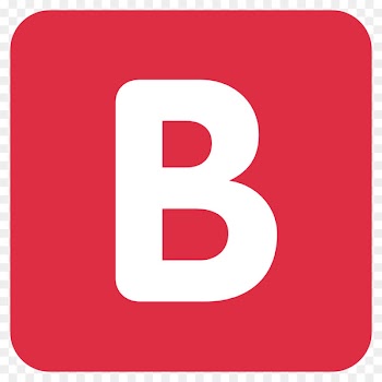 Emoji Letter Alphabet Symbol Sticker - b. 