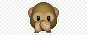Emoji Monkey Emoticon Laughter Smile - Emoji 