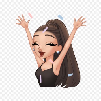 Emoji Moonlight Drawing - ariana grande 