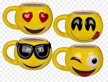 Emoji Mug Teacup Ceramic Gift - mug 