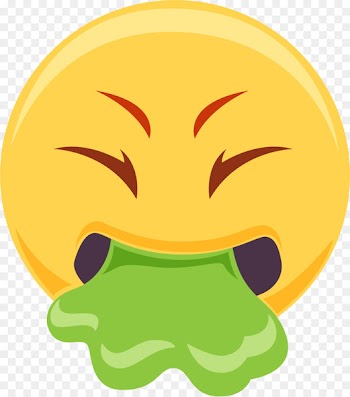 Emoji Nausea Vomiting Smiley - Vomiting, nausea, Emoji 