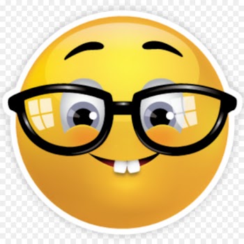 Emoji Nerd Emoticon Smiley Geek - sad emoji 
