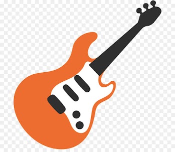 Emoji Noto fonts iPhone X Text messaging Electric guitar - trumpet and saxophone 
