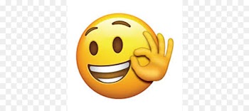 Emoji OK Emoticon Smiley Sticker - Emoji 
