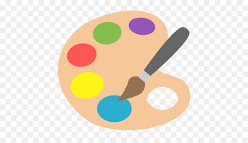 Emoji Palette Painting Drawing - mount fuji 
