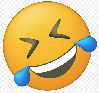 Emoji Party Birthday Paper Mask - blushing emoji 