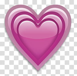 Emoji, pink heart art transparent background PNG clipart