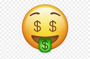 Emoji Png Transparent Background - Money Emoji Png