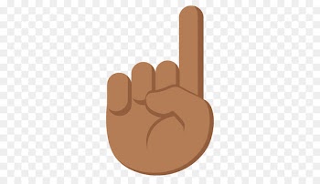 Emoji Pointing Index finger Thumb Symbol - hand point 