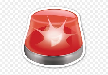 Emoji Police Officer Siren Police Car - Emoji Sirene