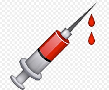 Emoji Pop! Syringe Hypodermic needle - Emoji 