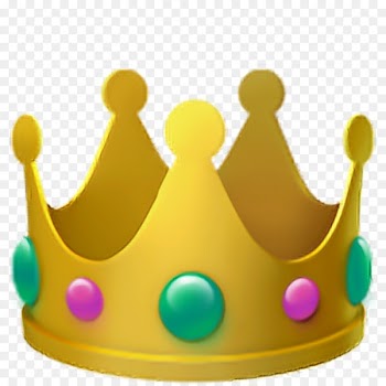 Emoji Quiz Sticker Emoji domain - Crown emoji 
