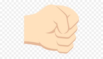 Emoji Raised fist Fist bump Punch - Emoji 