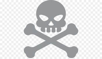 Emoji Skull and crossbones Emoticon Calavera - death 
