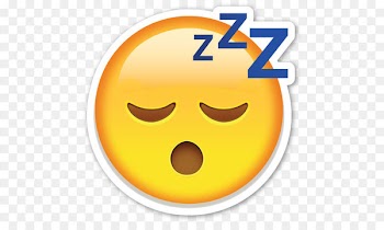 Emoji Sleep Sticker Emoticon Kaomoji - Smiley PNG 